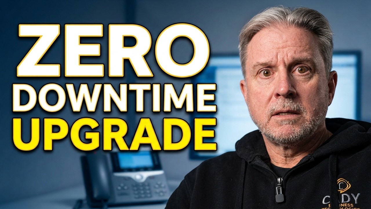 Want to modernize your phone system – but worried about downtime?