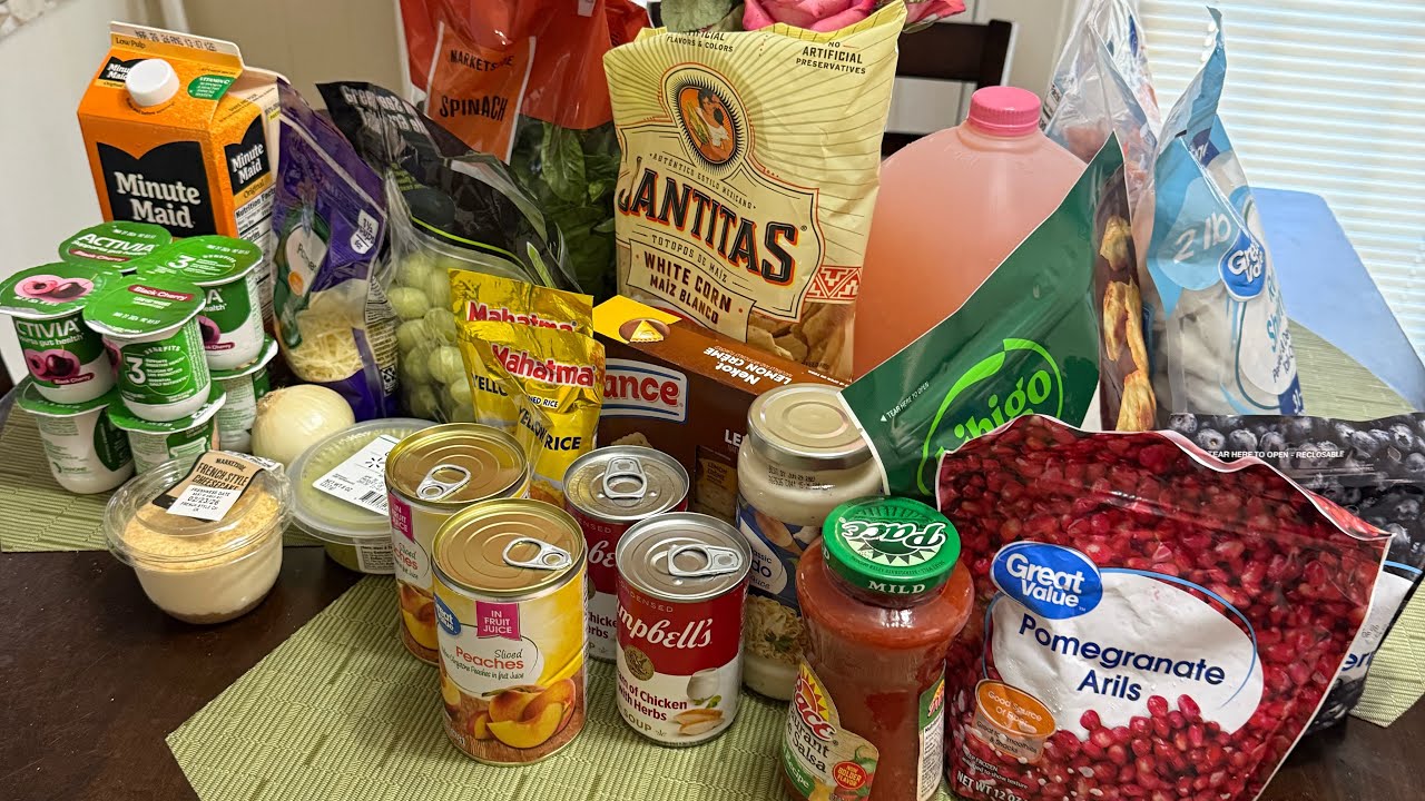 #new Walmart grocery haul |making better choices 