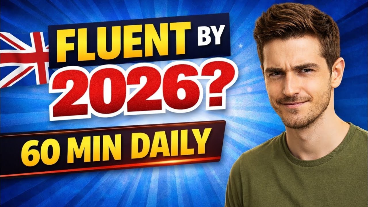The Ultimate 2026 English Learning Plan: Speak Fluent English in 60 Minutes a Day