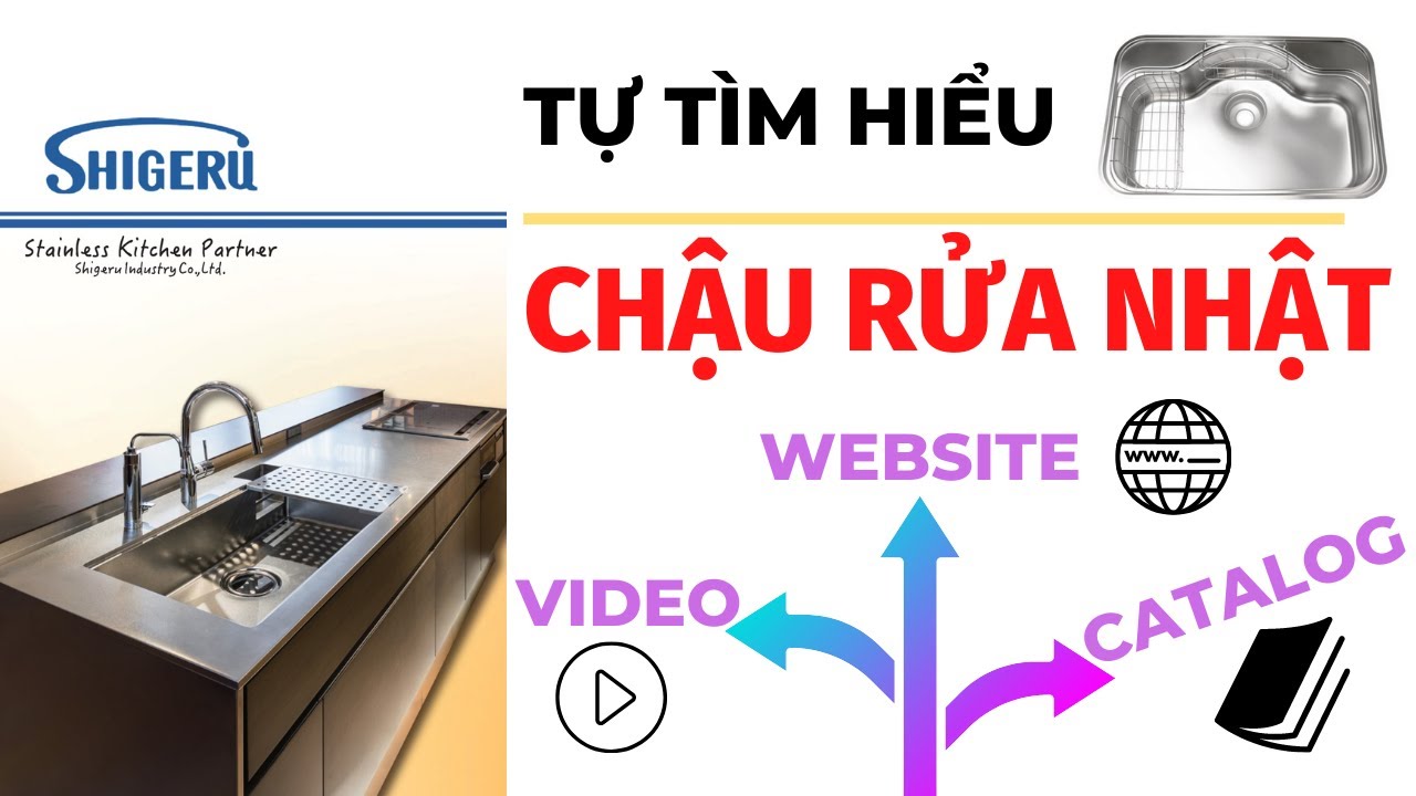 Chậu Rửa Nhật | Thông Tin Chậu Rửa Bát Tốt Nhất SHIGERU