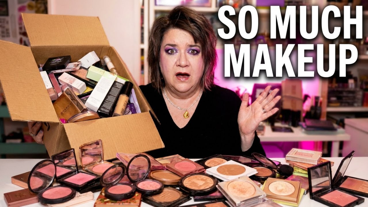Massive Beauty Declutter: Blush, Bronze & Highlight Haul