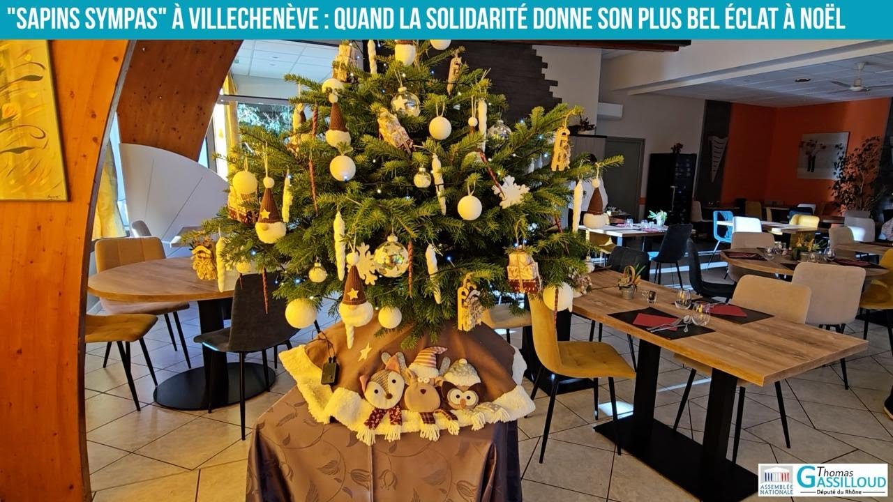 #431 À Villechenève, des « Sapins Sympas » pour faire briller l’espoir chez les enfants malades