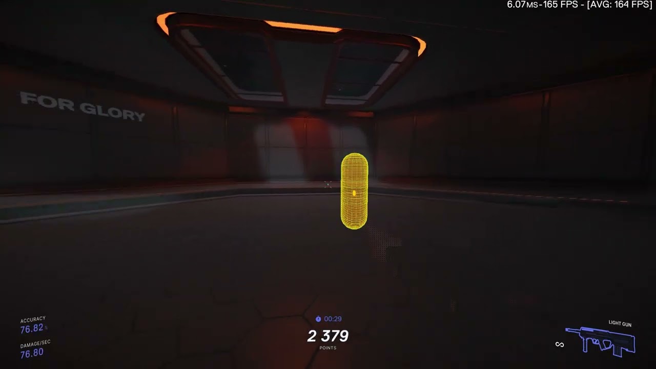 Tracking Intermediate Reactivity #7 - 4444 World Record (3D Aim Trainer)