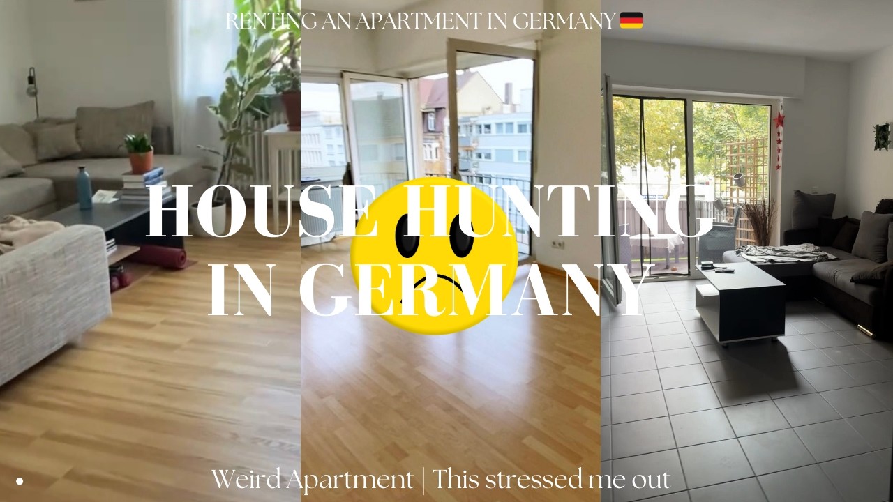 House Hunting in Germany 🇩🇪 | I Found the Strangest Apartment in Mannheim