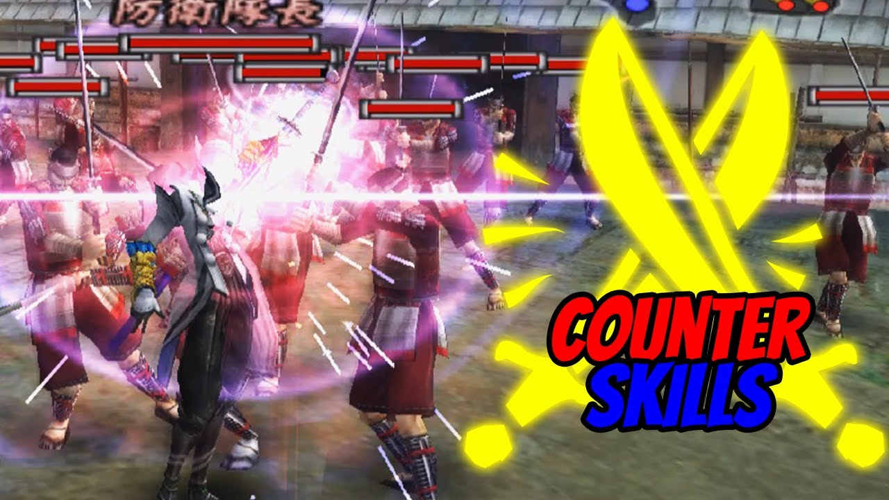 Sengoku Basara 2 Heroes - Parrying , Counter Skills
