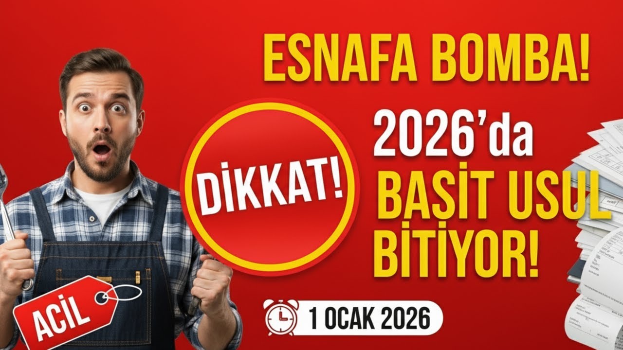 Küçük Esnafa Vergi Şoku! Basit Usulden Gerçek Usule Geçiş (2025 Kararı)