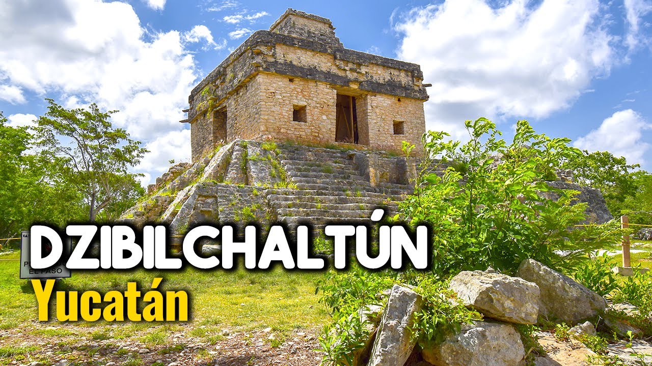 Dzibilchaltún - HERMOSA Zona Arqueológica y su CENOTE Xlacah en Yucatán