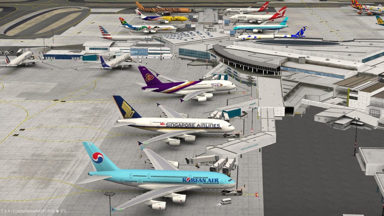 Level International with New Contracts at Sydney Airport | World of Airports | Gameplay