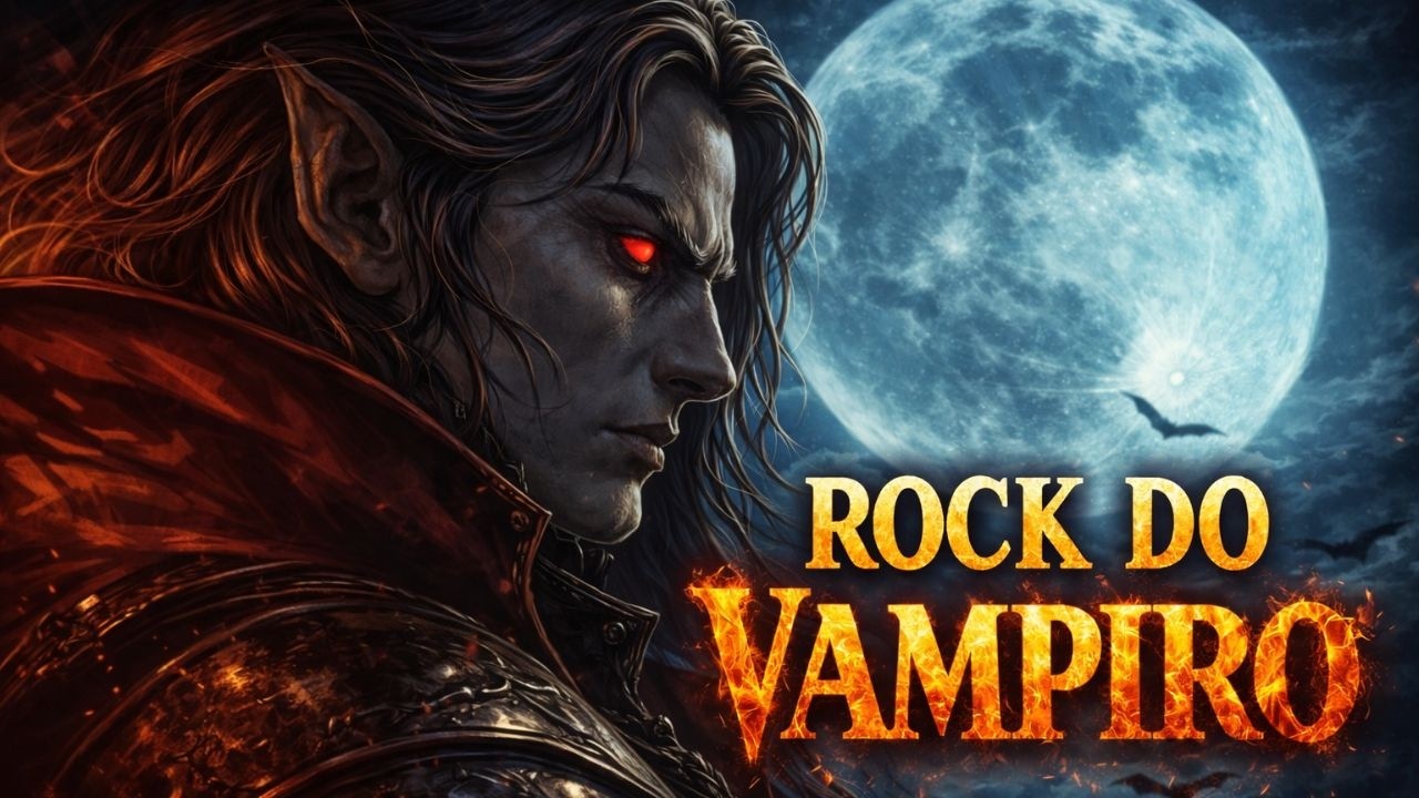 Rock do Vampiro | O Fio de Aurora na Escuridão - Rock Épico Nacional