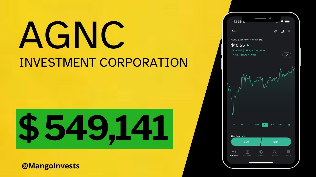 I invested 60k into AGNC Investment Corporation