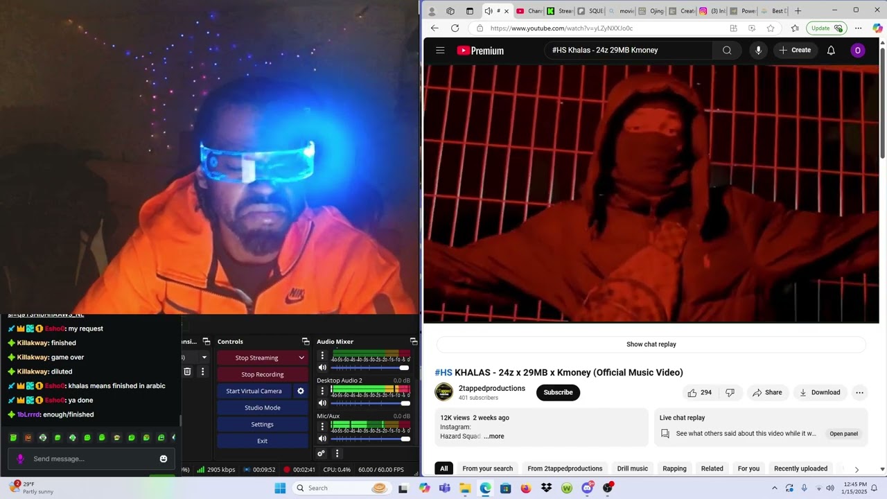 #HS KHALAS - 24z x 29MB x Kmoney (Official Music Video) GODBDY REACTS!!!!