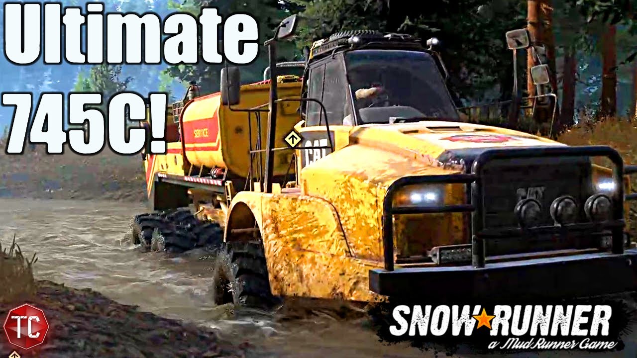 SnowRunner: Modified CAT 745C! ULTIMATE RESCUE Vehicle?