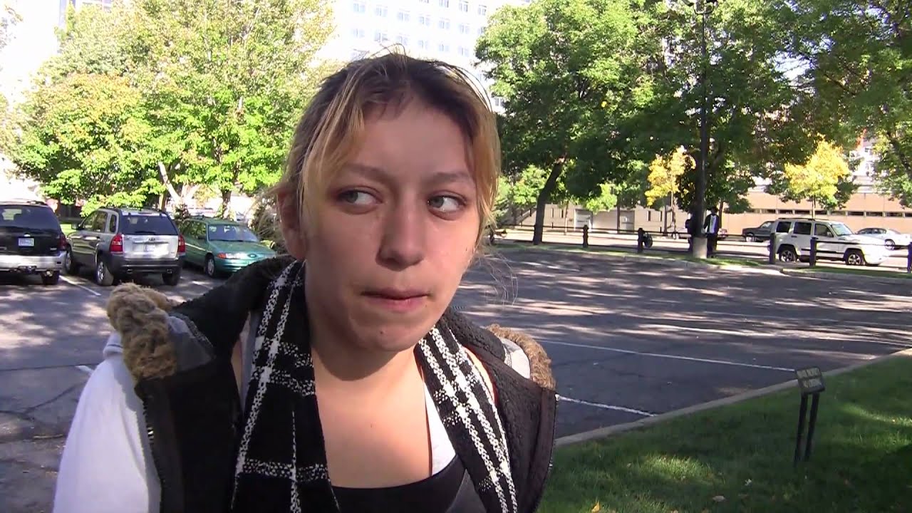 Pregnant homeless girl talks about 