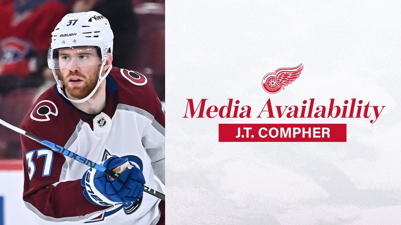 Detroit Red Wings NHL Free Agency - JT Compher