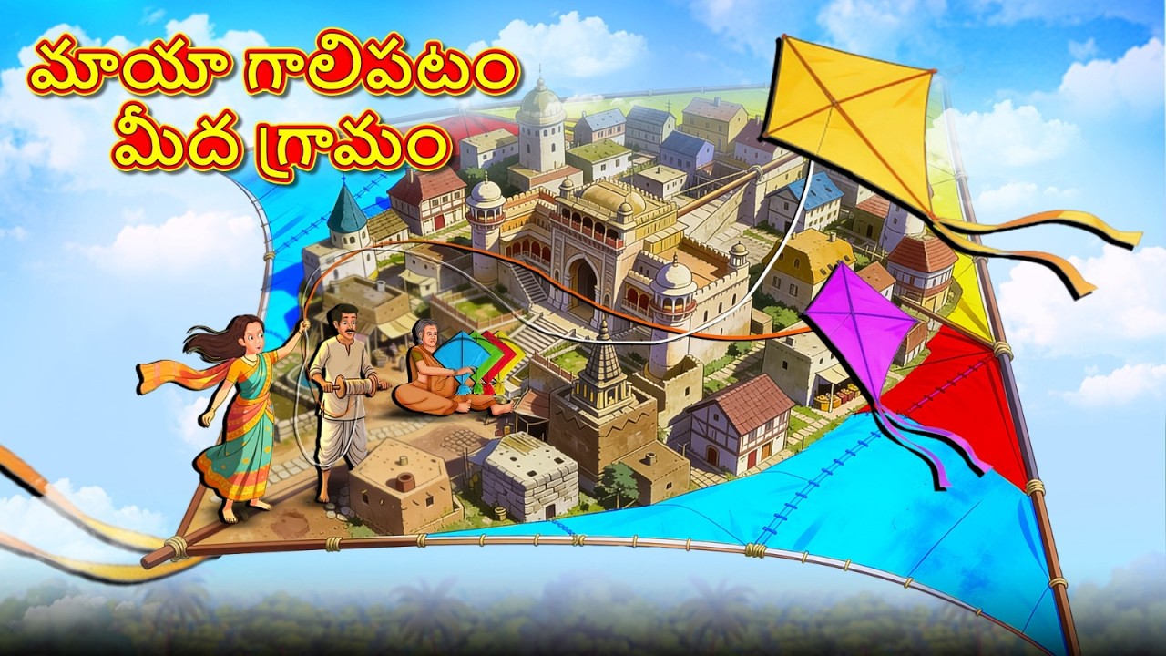 మాయా గాలిపటం మీద గ్రామం | New Telugu Stories | తెలుగు కథలు | Telugu Kathalu | Stories in Telugu