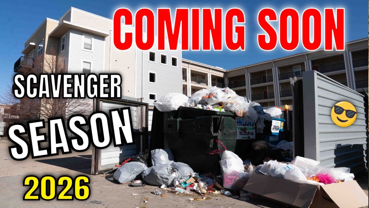 NEW Dumpster Diving Vids Coming Soon!