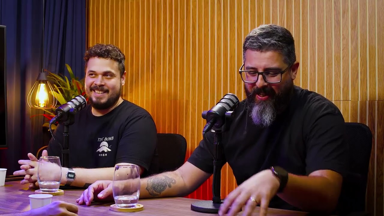 Podcast no estúdio VigPodcast #1 #podcast #sãopaulo