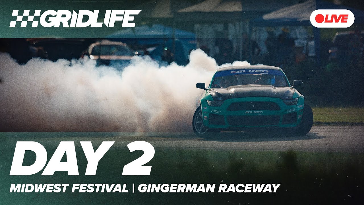 GRIDLIFE Midwest 2025 || LIVE || DAY 2 || Racing, Drift, & Time Attack