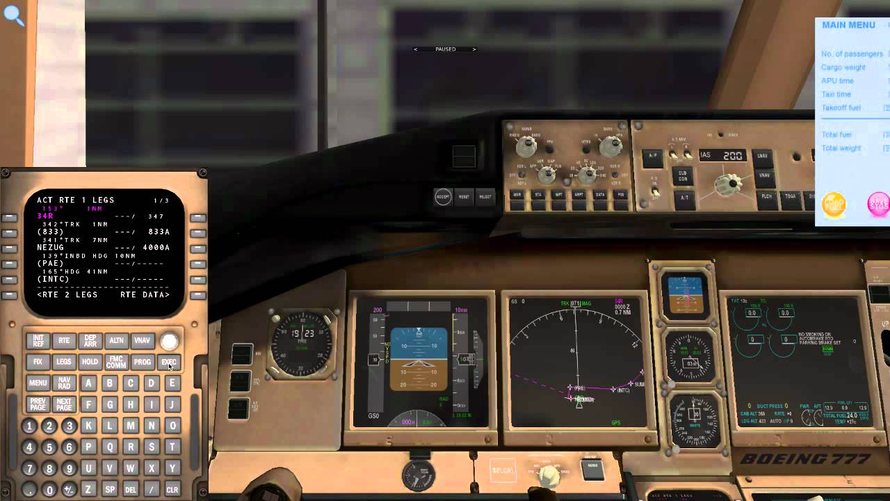 B777 tutorial