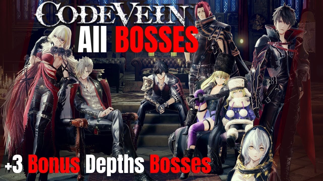 Code Vein Gameplay - All Boss Fights