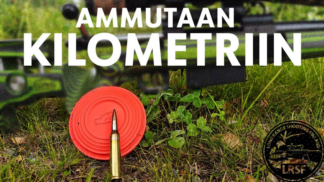 Ammutaan "savikiekkoa" kilometriin 338 Lapua Magnumilla