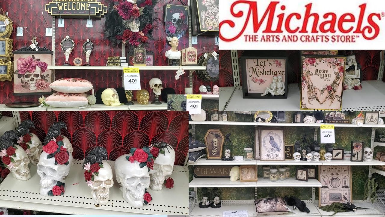 MICHEALS HALLOWEEN DECOR 2022* SHOP WITH ME MICHEALS 2022* MICHEALS HALLOWEEN SHOPPING HAUL 2022
