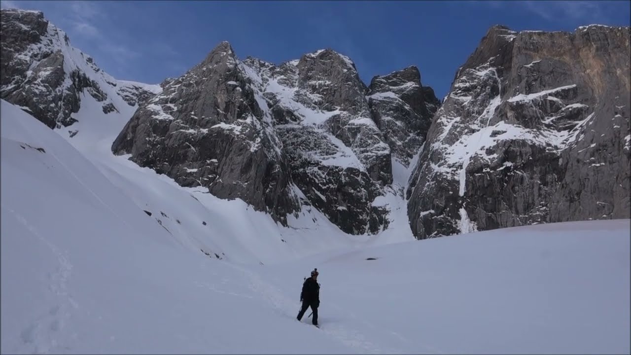 Voie Ledormeur au Vignemale, 3298m.