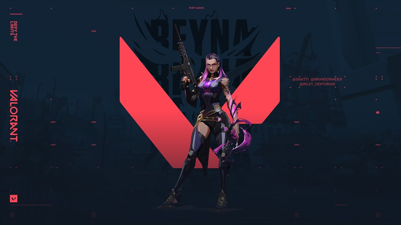 Valorant Reyna - Instrumental Theme Song Music ( Tell Me You'll Never Leave )
