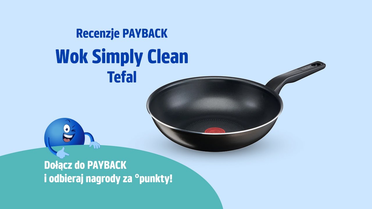 Wok marki Tefal -  recenzja modelu Simply Clean o średnicy 28cm