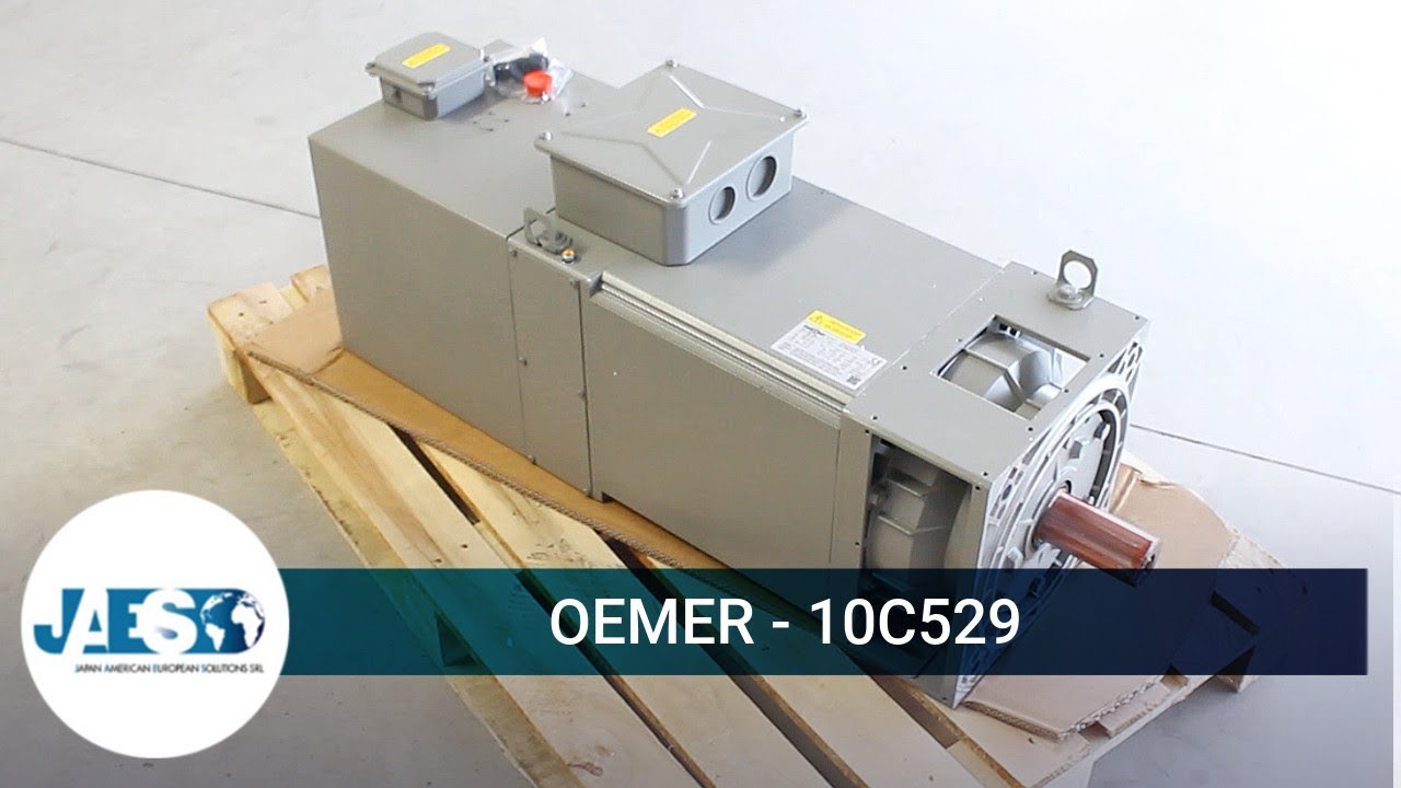 OEMER 10C529 - Electric motor HQL160L CD, SN. 10C529, PN=49 KW, N=1500 RPM