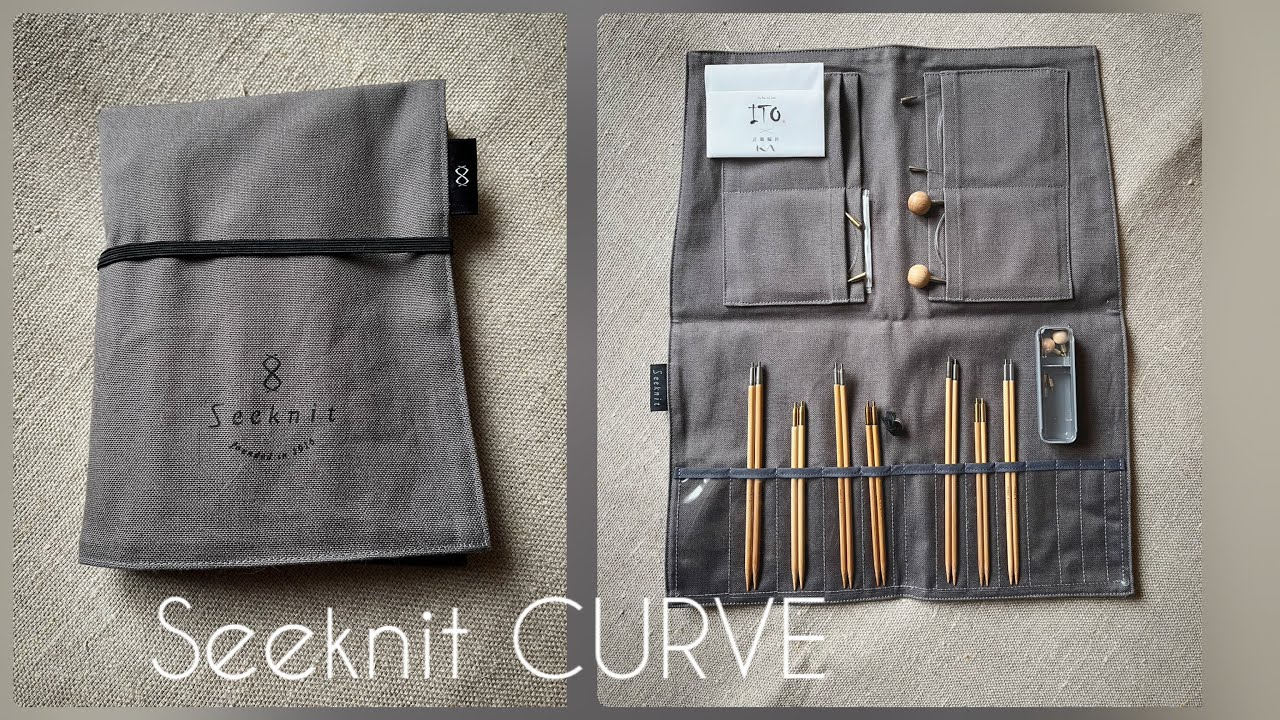 Спицы Seeknit Curve / обзор, сравнение/ вязание