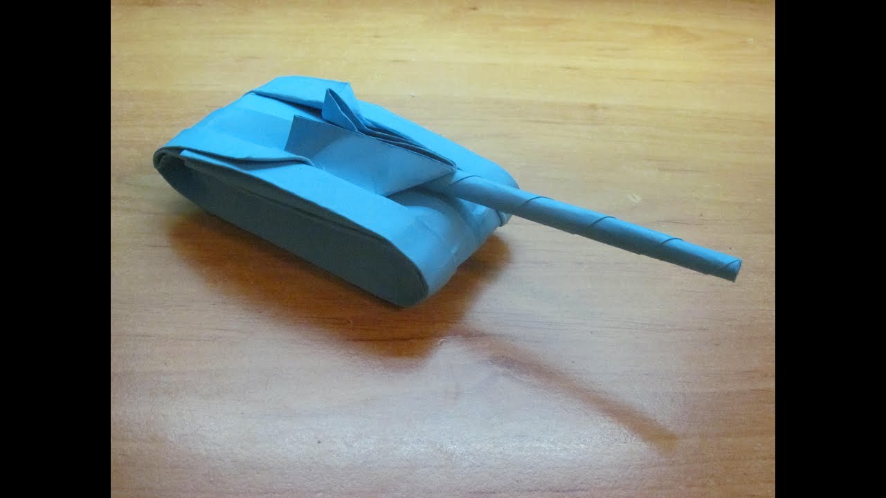 ТАНК ИЗ БУМАГИ. ПТ- САУ ИЗ БУМАГИ. БУМАЖНЫЙ ТАНК. PAPER TANK