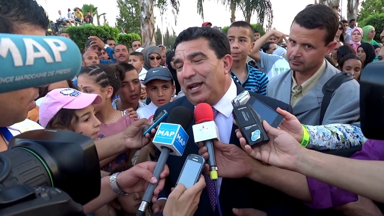 تصريح مبديع على هامش افتتاح مهرجان الفقيه بن صالح 16 ابريل 2014