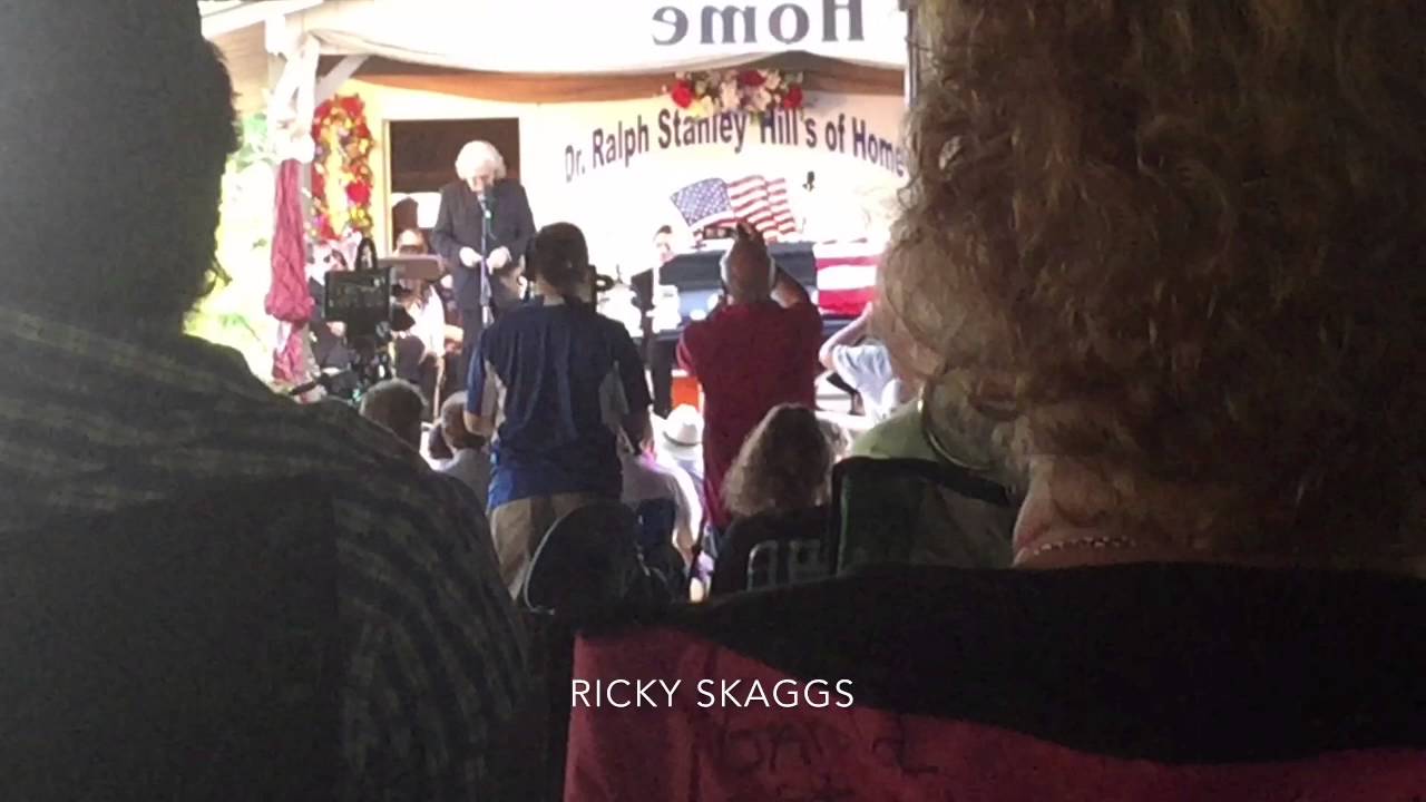 Dr.  Ralph Stanley's Funeral (6-28-2016) with Ricky Skaggs, Patti Loveless & Vince Gill