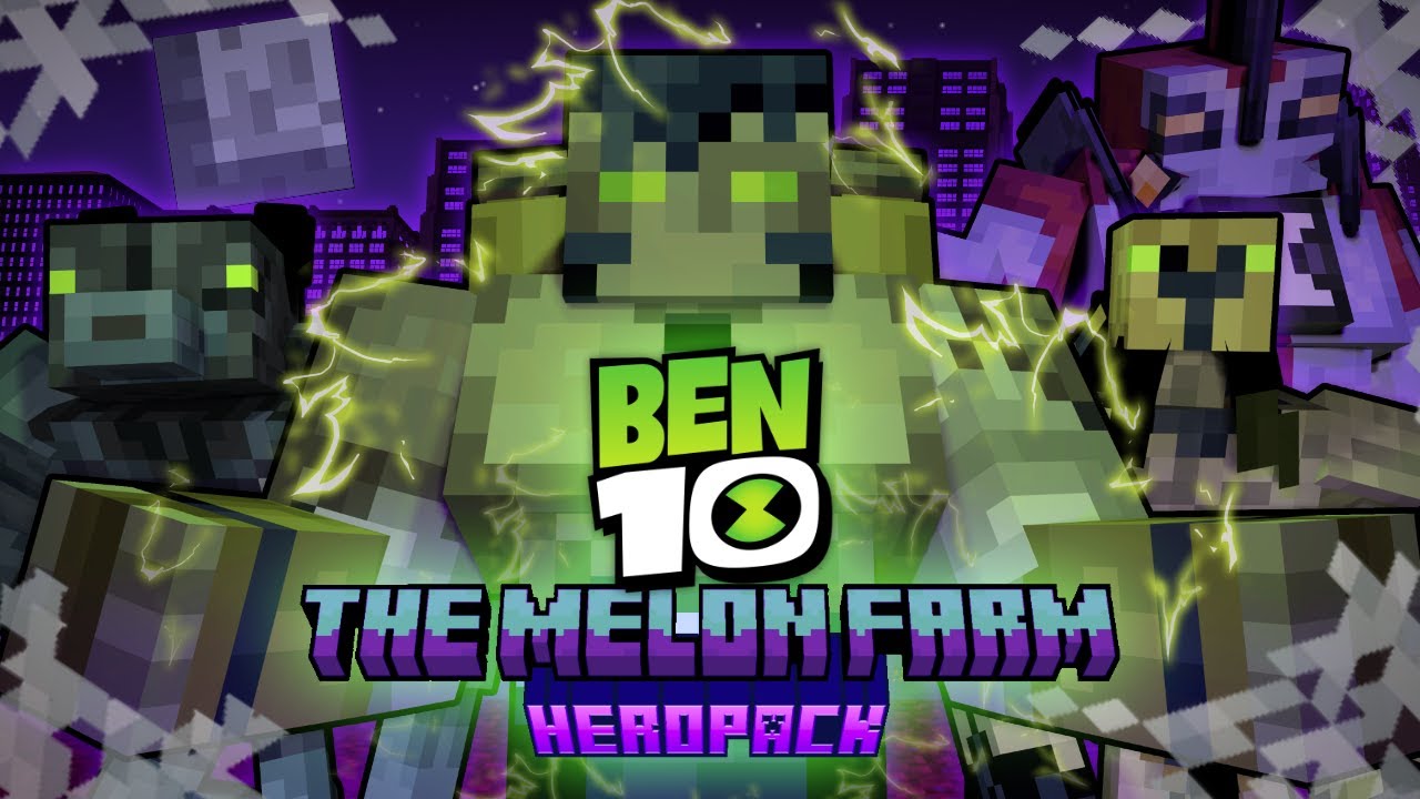 Melon Farm's New Update! Anur Trio, Way Big & More! Minecraft Ben 10 (Fisk Superheroes)