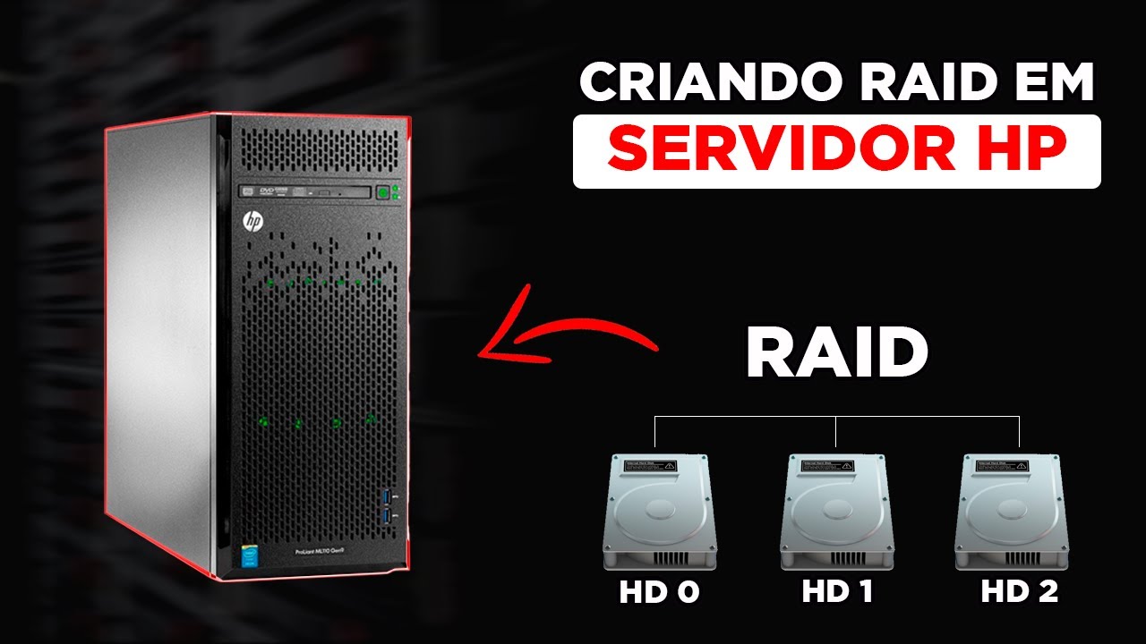Criando RAID em servidores HP