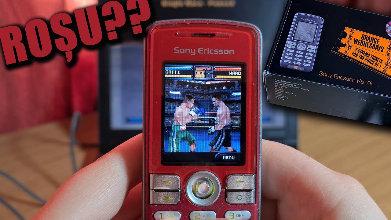 Mi-am luat din nou Sony Ericsson-ul din liceu!