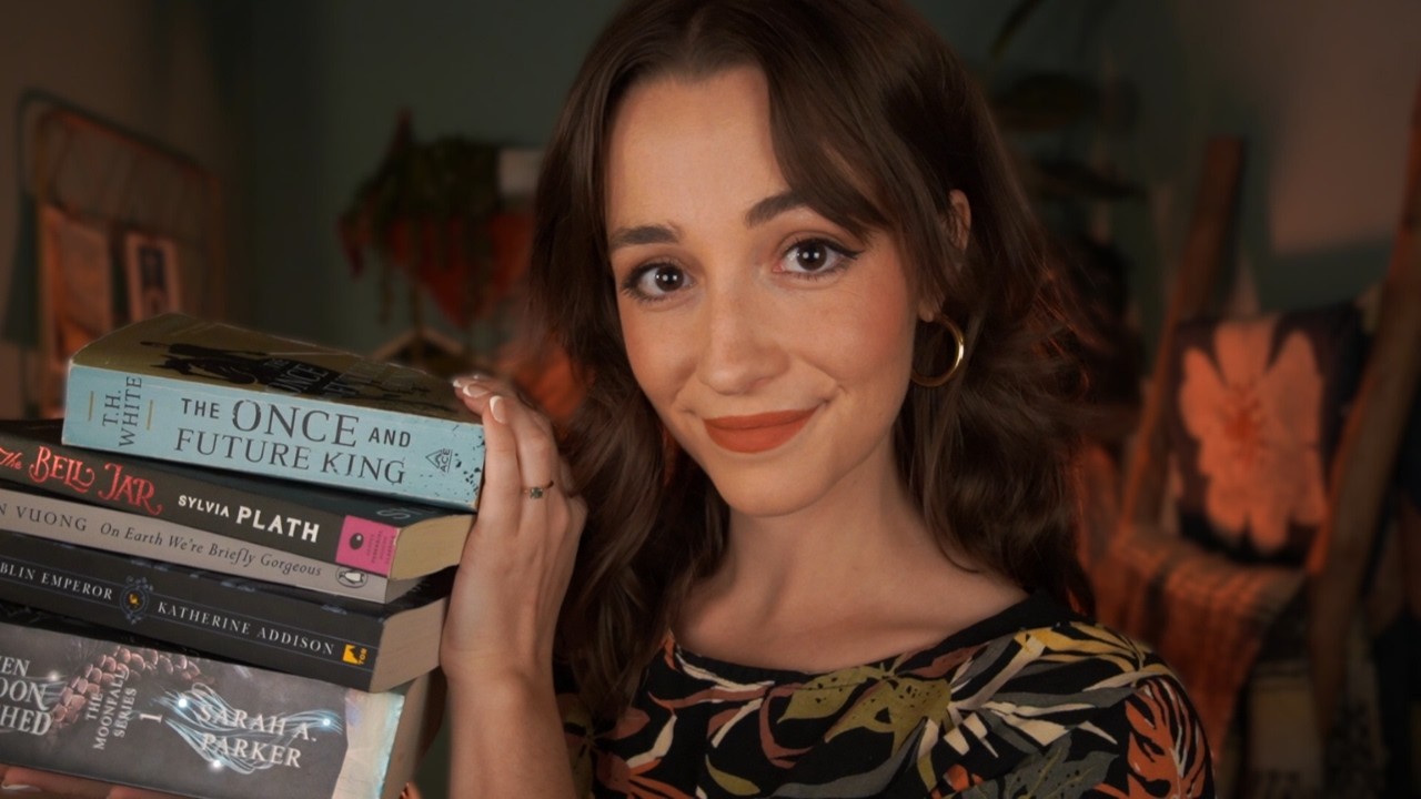 ASMR | Cozy Book Reviews & Haul 📚💕 (book triggers, reading, tapping)