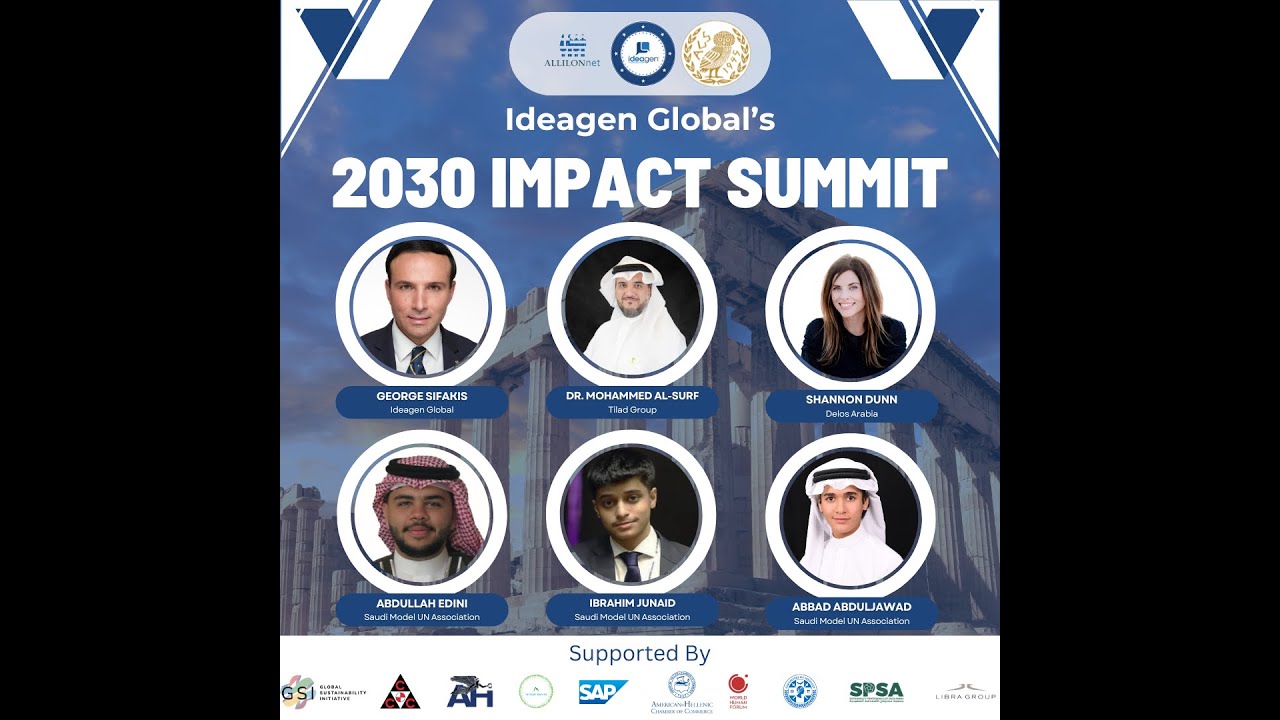 Global Sustainability Initiative: Saudi Vision 2030 & Youth Leadership, Impact 2030 Summit