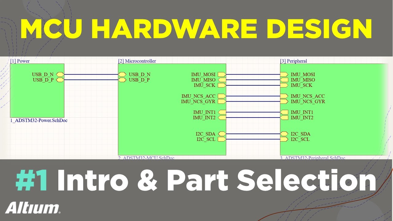 Проектирование оборудования на базе микроконтроллера с помощью Altium Designer — №1 Введение и вы...