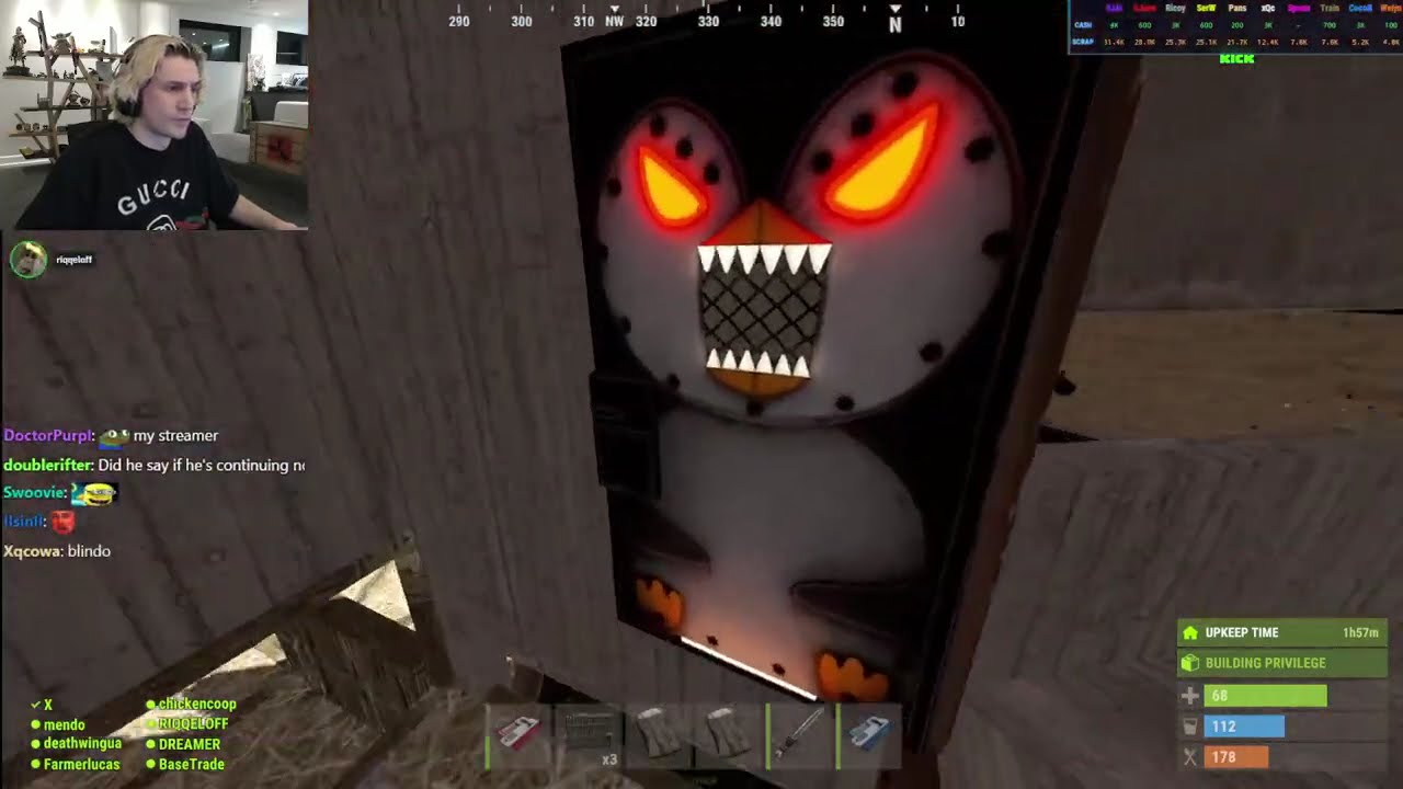 xQc Plays $100K RUST EVENT (Part 2)