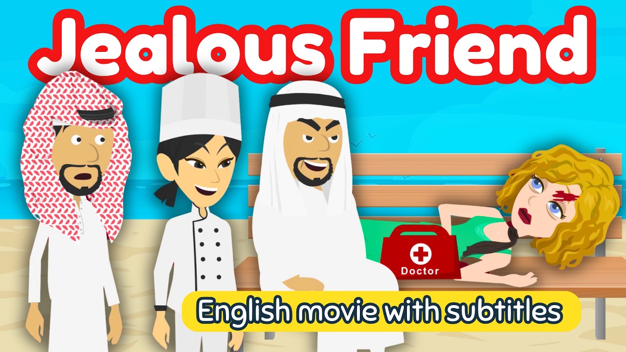 Jealous Friend | English Movie with subtitles for learning | Full Story