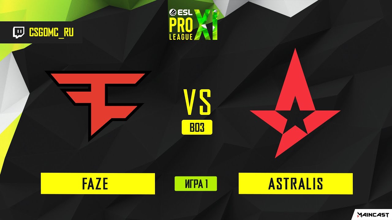 Faze vs Astralis [Map 1, Nuke] BO3 ESL PRO LEAGUE SEASON 11