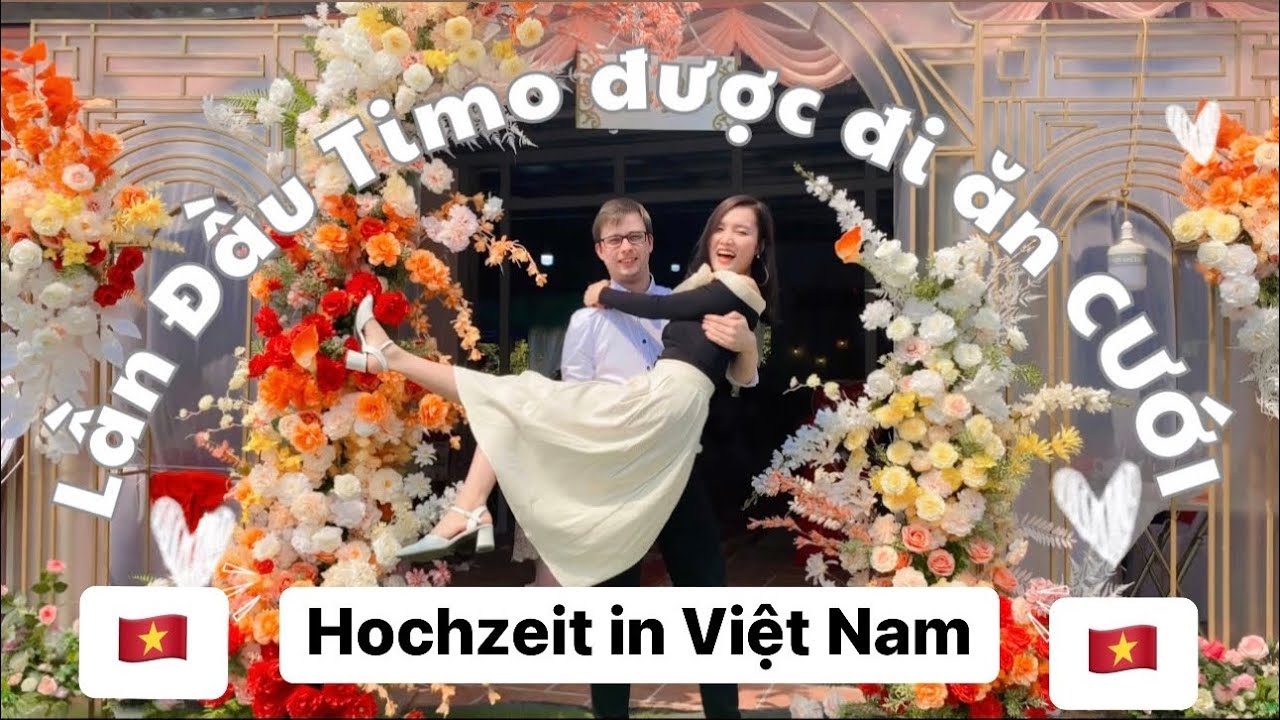 CHỒNG ĐỨC QUẨY SUNG Ở ĐÁM CƯỚI | Gặp lại bạn bè cũ | Vợ chồng việt đức | Timo & Huyen