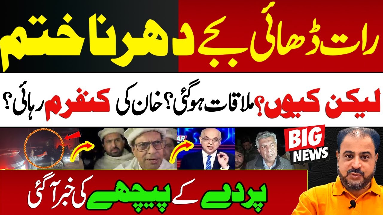 Dharna Khatam Lekin Kiyun? | Pas e Parda Kia Chal Raha | Breaking News | News Today | #imrankhan