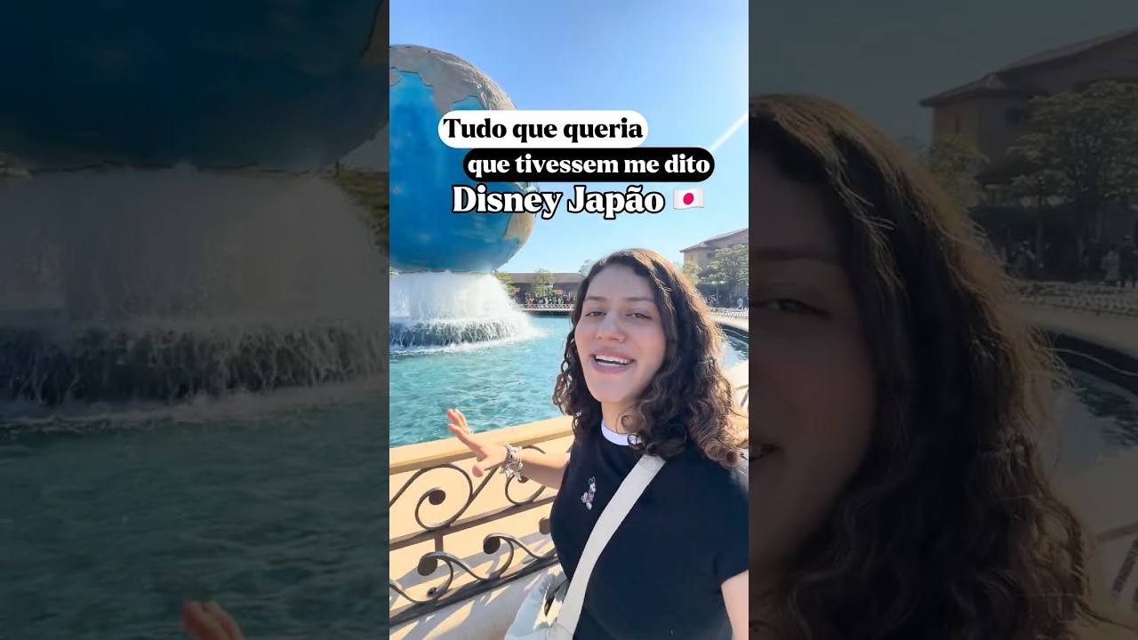 Tudo que queria que tivessem me dito Disney Jap&atilde;o #japao #disney do japao#viagem #dicasdeviagem