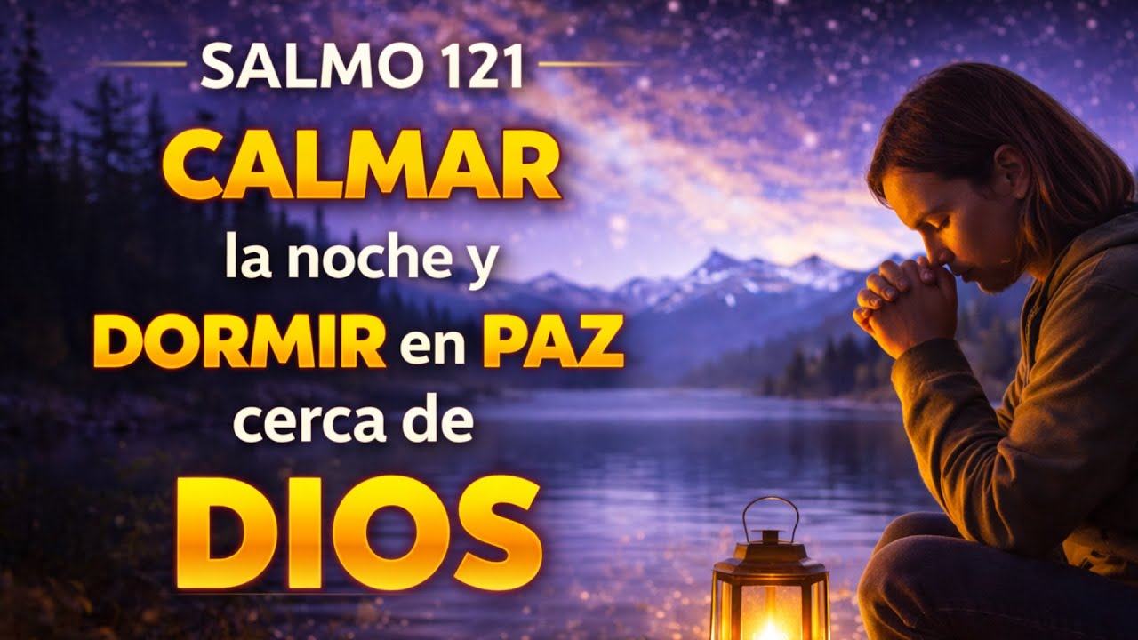ORACIÓN que JESÚS enseñó en el SALMO 121 para CALMAR la noche y DORMIR en PAZ cerca de DIOS.