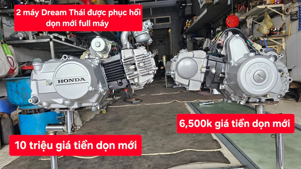 795 / 2 Máy Dream Thái được phục hồi làm mới từ trong ra ngoài tại Vlog / Phố Cái Dầu AG 0986787509