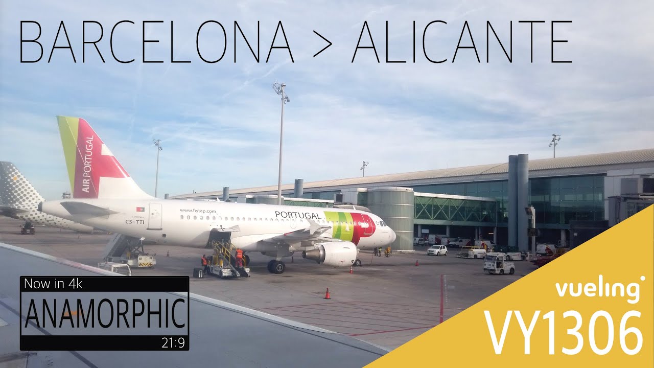 Vueling VY1306 Barcelona to Alicante