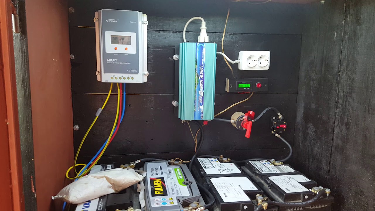 Sistem fotovoltaic off-grid 12V